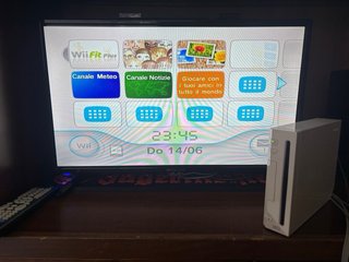 Nintendo Wii Console Bianca + Giochi