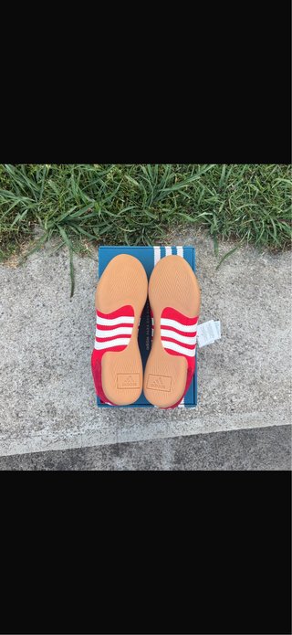 Adidas bad bunny Bambas Rojas y Blancas