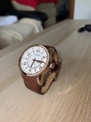 Reloj Vogue Mujer Dorado y Marrón