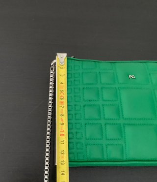 Bolso Purificación García bandolera caja verde