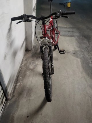 Bicicleta Montaña Roja Rockrider