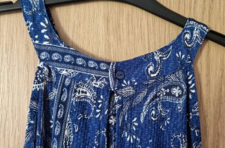 Vestido largo Cortefiel talla M