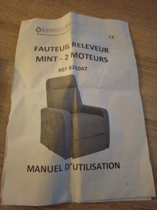 Sillón elevador FAUTEUIL RELEVEUR dos Moteurs