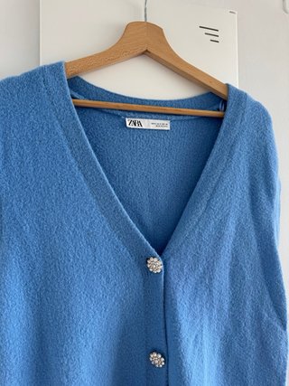 Chaleco Zara S Botones Piedra Brillante