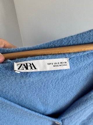 Chaleco Zara S Botones Piedra Brillante