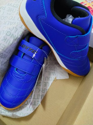 Zapatillas Lotto niño azules talla 32
