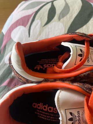 Adidas Tenis Animal Print Naranja 36-36.5