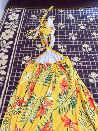 Vestido largo tropical T40/42