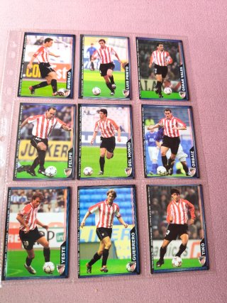 Cromos de fútbol - Colección Clubes
