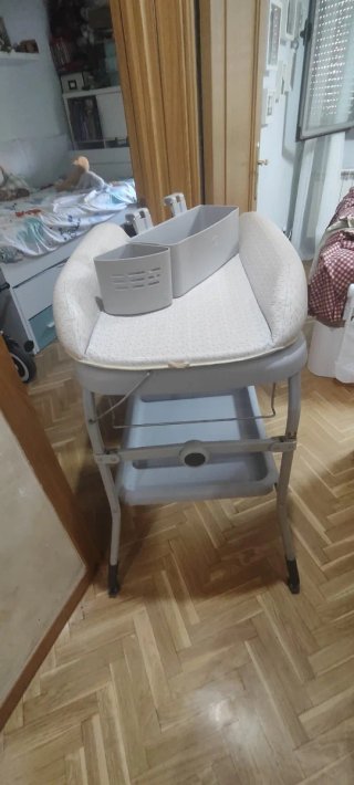 Bañera cambiador bebé plegable