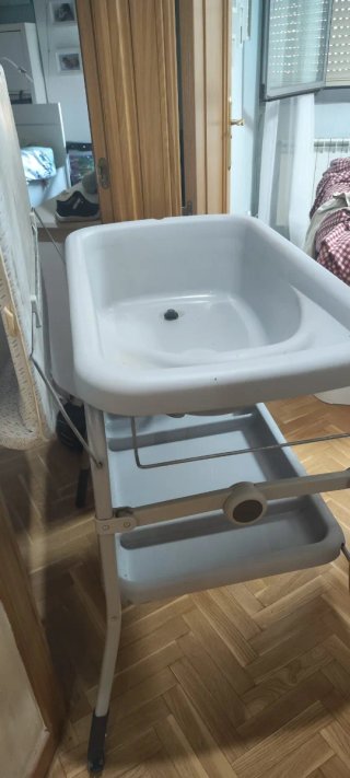 Bañera cambiador bebé plegable