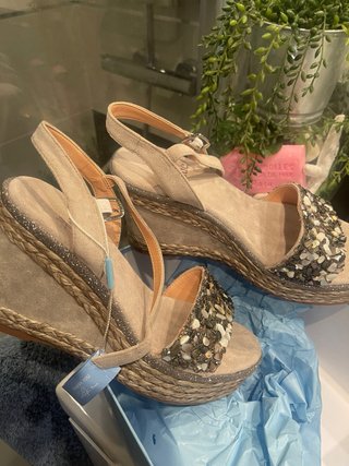 Cuñas Alma Blue Talla 38 sin estrenar