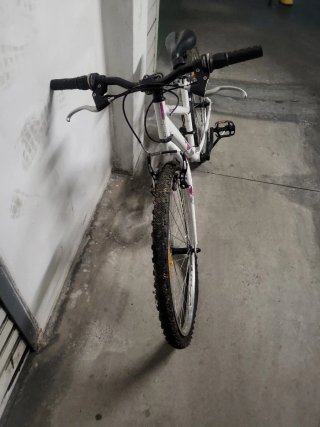 Bicicleta Rockrider Blanca
