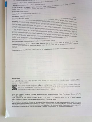 Libro 2 ESO Lengua Anaya 2 y 3 trimestre