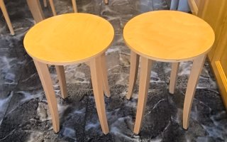 Mesa de cocina extensible madera color clara
