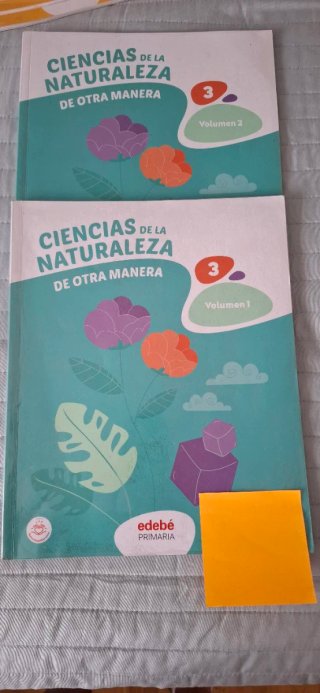Libros texto Ciencias naturaleza 3 primaria edebe