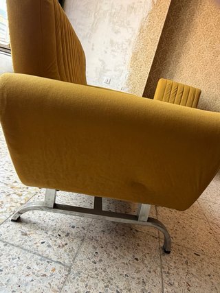 Sofá 3 plazas amarillo