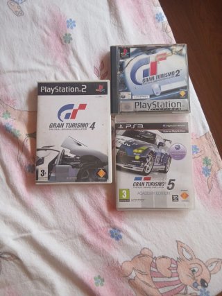 Lote Juegos Gran Turismo PS2, PS3