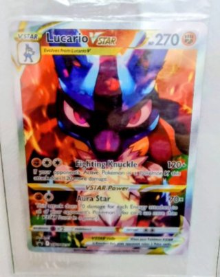 Carta Pokémon Lucario VSTAR VSTAR