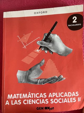 Matemáticas aplicadas a las Ciencias Sociales I...
