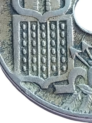 VARIANTE 50 Céntimos F.Franco ERROR- CUÑO ROTO