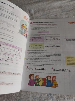 Libro Música I Secundaria SM Revuela