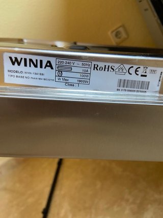 Lavavajillas Winia WVW13A1ESI