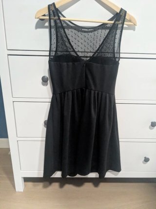 Vestido Zara Negro Corto