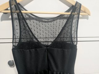 Vestido Zara Negro Corto