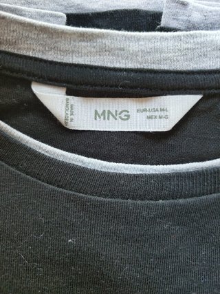 Lote 2 Camisetas Básicas Mango