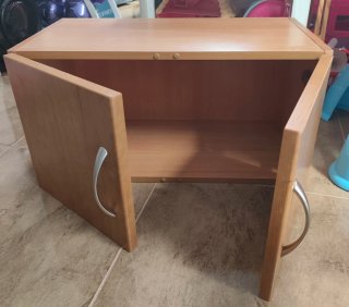 Módulo armario madera 2 puertas