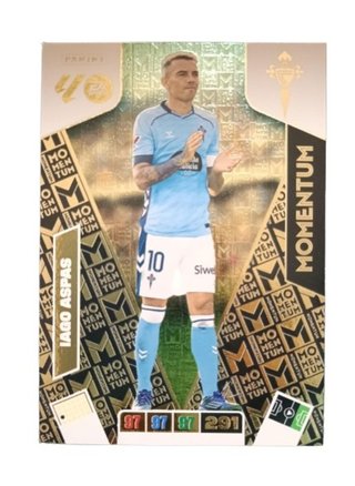 Iago Aspas Momentum Panini Adrenalyn 2025-2026
