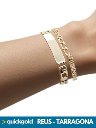 PULSERAS ORO 18K PENSADAS PARA EL VERANO