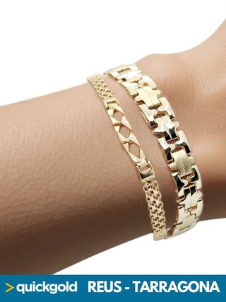 PULSERAS ORO 18K PENSADAS PARA EL VERANO