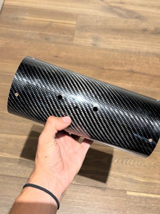 Protector Tubo Escape Mivv GP PRO Carbono