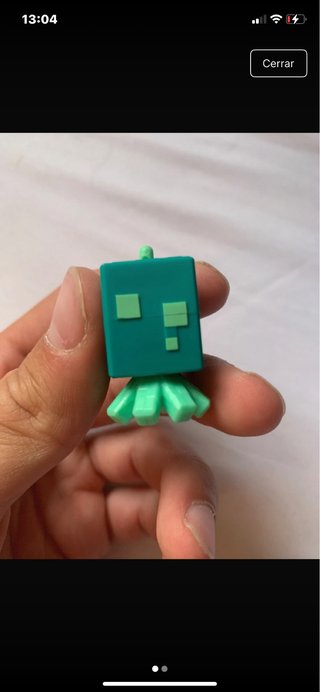 Muñeco Minecraft Slime