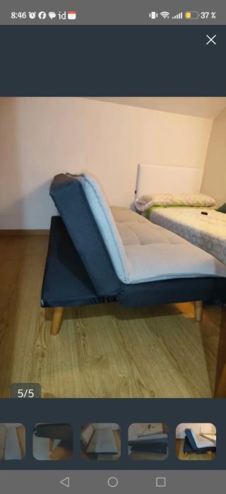 Sofá Cama Click Clack Seminuevo