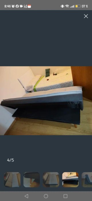 Sofá Cama Click Clack Seminuevo