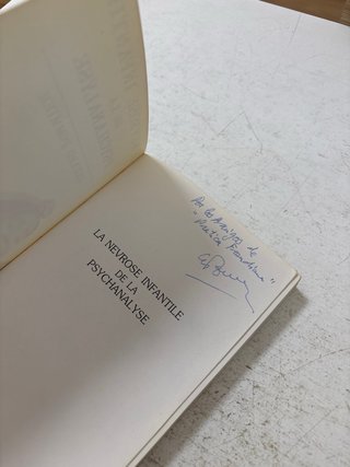 La névrose infantile de la psychanalyse