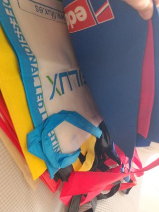 Lote de 30+ bolsas propaganda