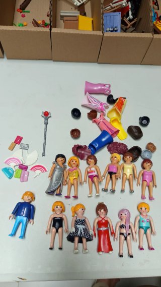 Conjunto Playmobil con Figure e Abbigliamento