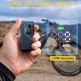 Bomba Eléctrica M7 para Bicicleta