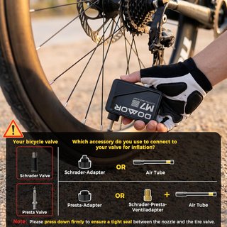 Bomba Eléctrica M7 para Bicicleta