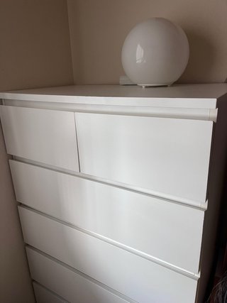 Cómoda Malm Ikea Blanca