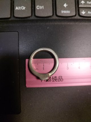 Anillo Uno de 50 con cristal