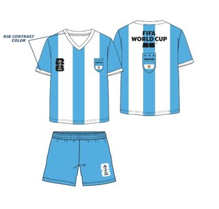 Conjunto Argentina FIFA Oficial Niño
