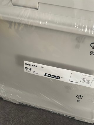 Cubo IKEA HÄLLBAR 22L con tapa