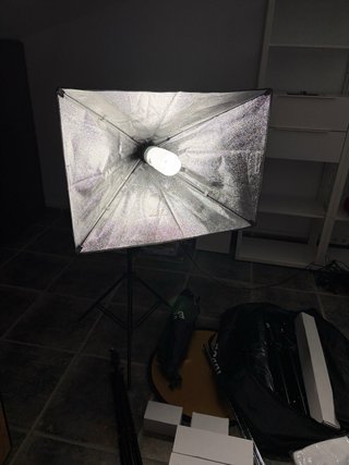 Kit Iluminación Estudio ESDDI Focos y Reflector