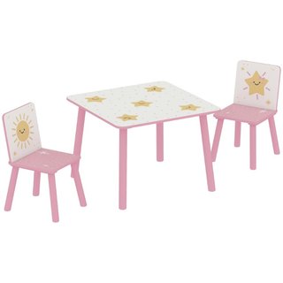 Set Arredo Cameretta con Tavolo e 2 Sedie, Altezza