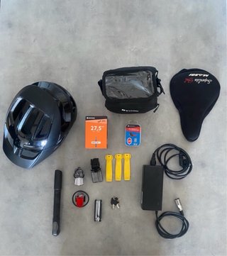 Bicicleta Eléctrica Rockrider E-ST 500